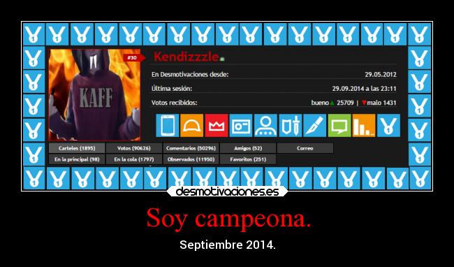 carteles fiesta porfinloconseguivamoscarajo campeona kendizzzle kaff clandesplazado soyunidiotatm desmotivaciones