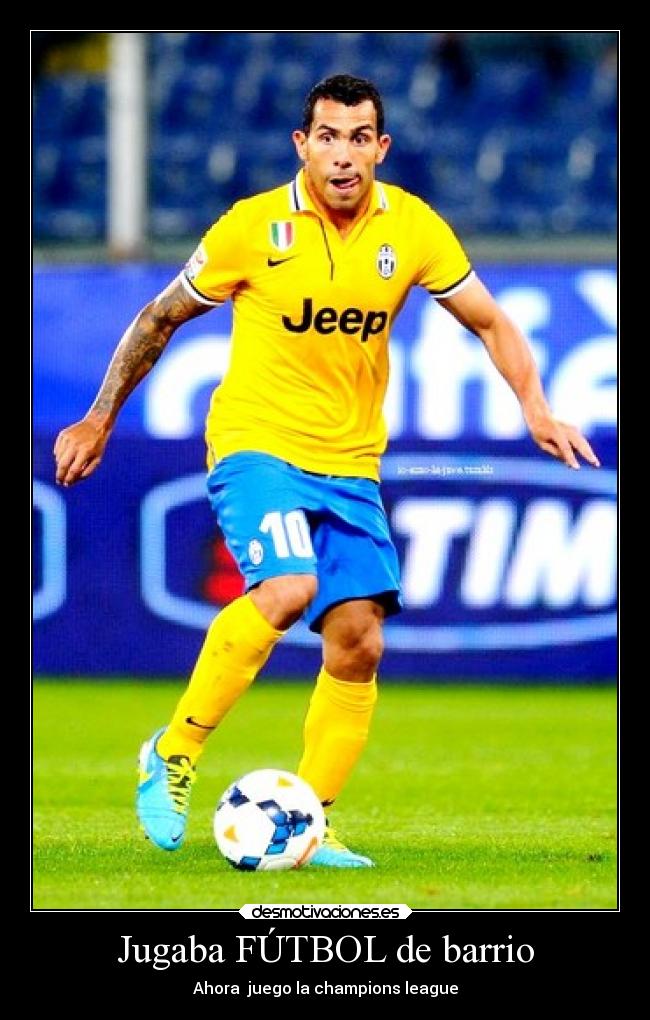 Jugaba FÚTBOL de barrio -