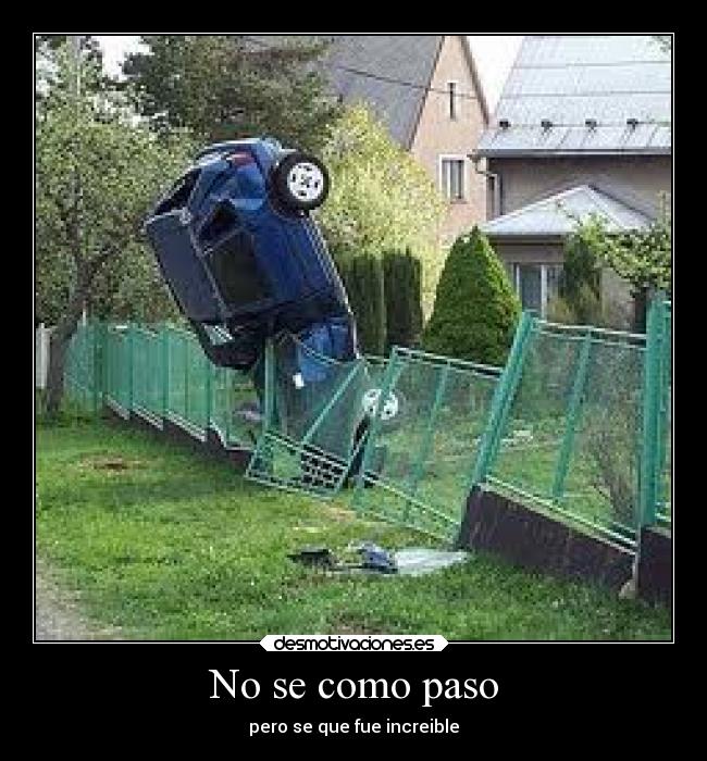 carteles humor autos accidente desmotivaciones