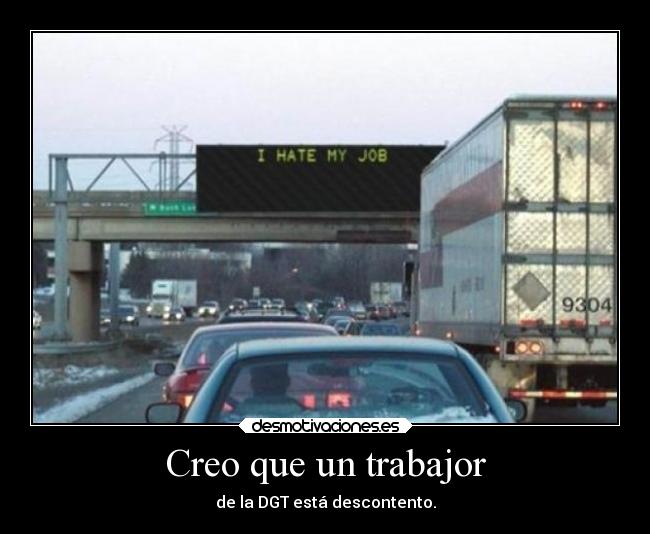 Creo que un trabajor - 