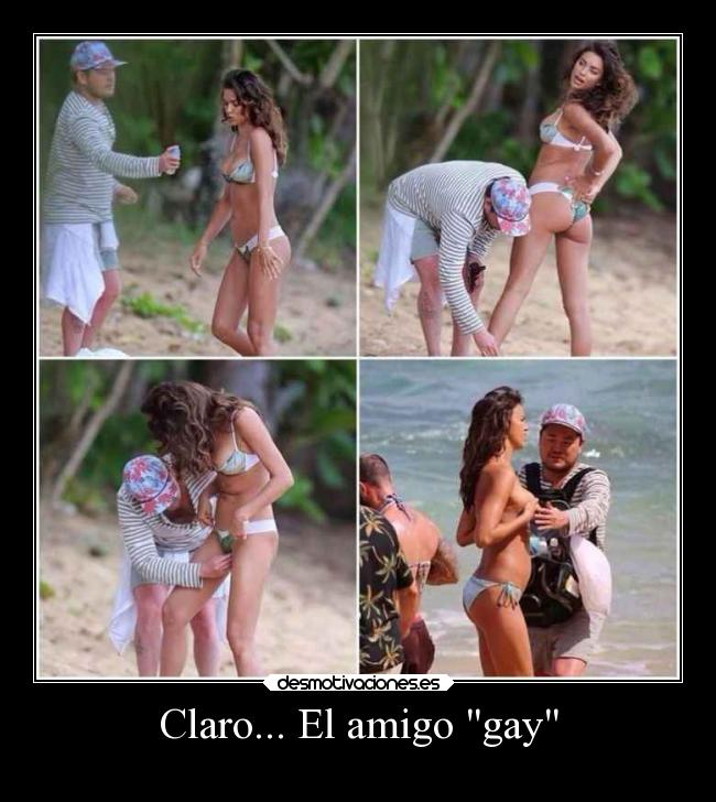 Claro... El amigo gay - 