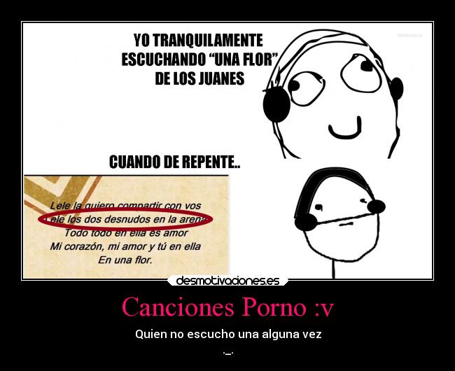 Canciones Porno :v -