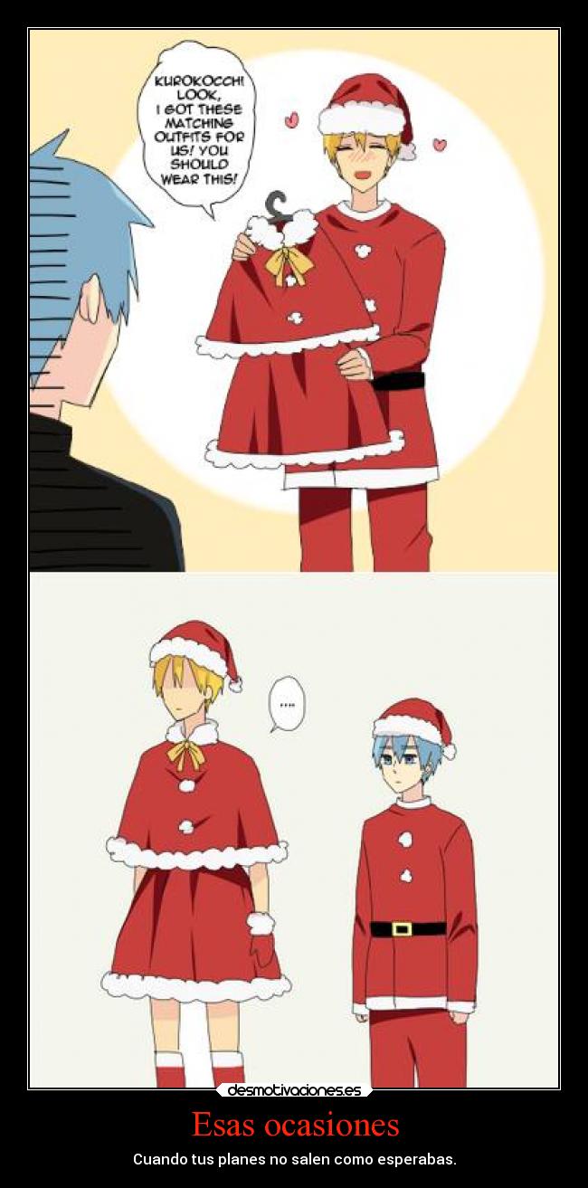 carteles humor destino anime amistad planes kuroko basket kise desmotivaciones