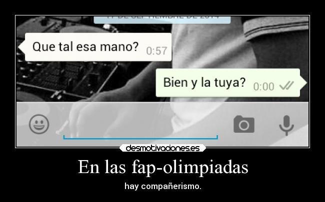 En las fap-olimpiadas - 