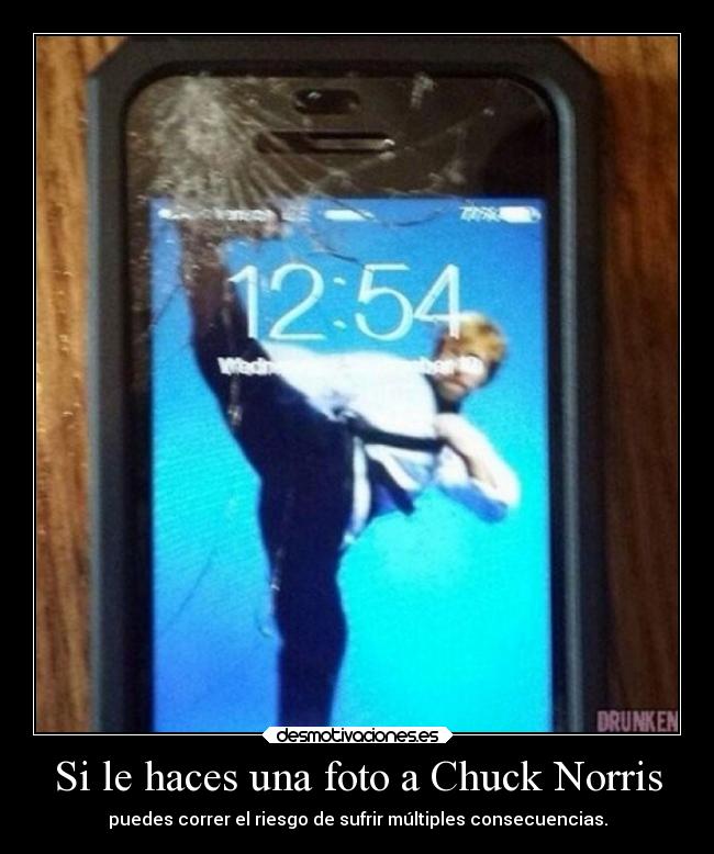 carteles humor graciosas chucknorris consecuencias rilacs desmotivaciones