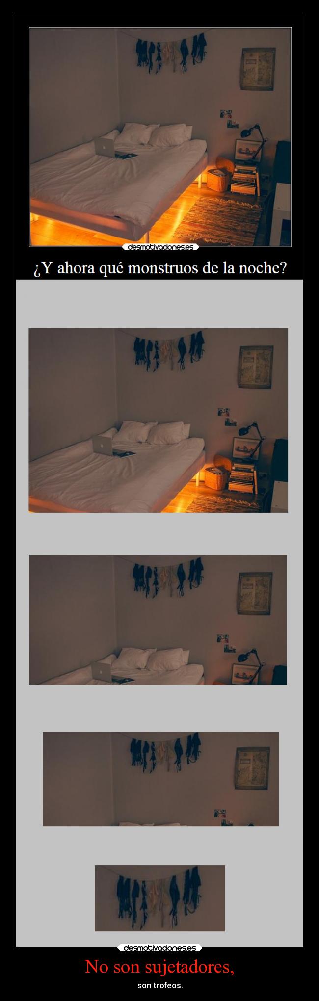 No son sujetadores, - 