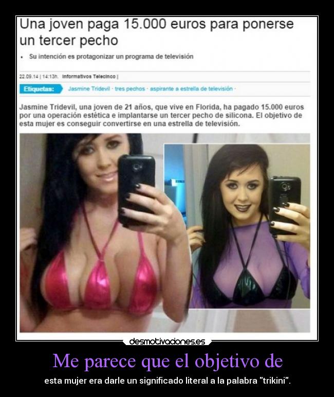 carteles humor tetas graciosas trikini significado rilacs desmotivaciones