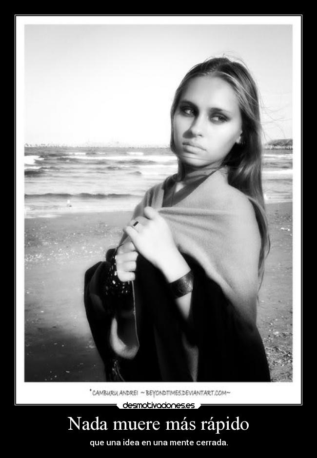 Nada muere más rápido -