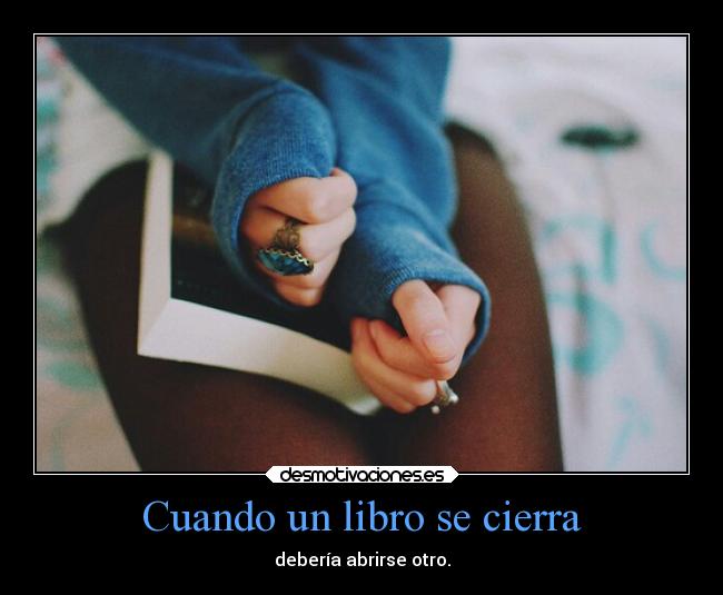 Cuando un libro se cierra - 