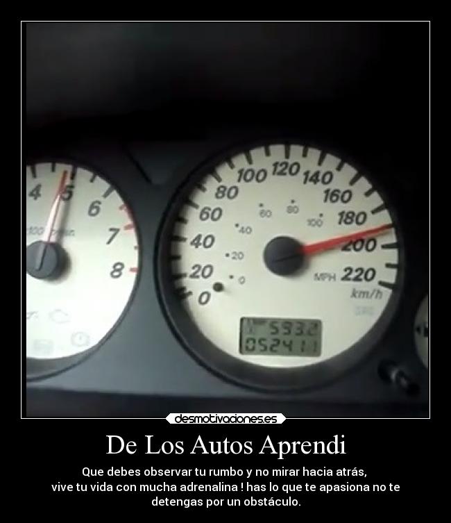 De Los Autos Aprendi - 