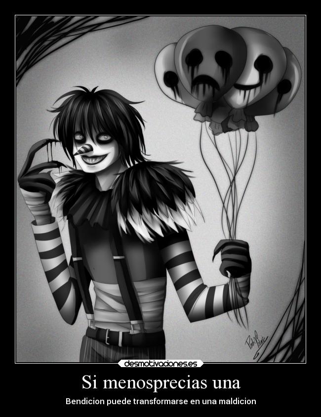 Si menosprecias una - Bendicion puede transformarse en una maldicion
