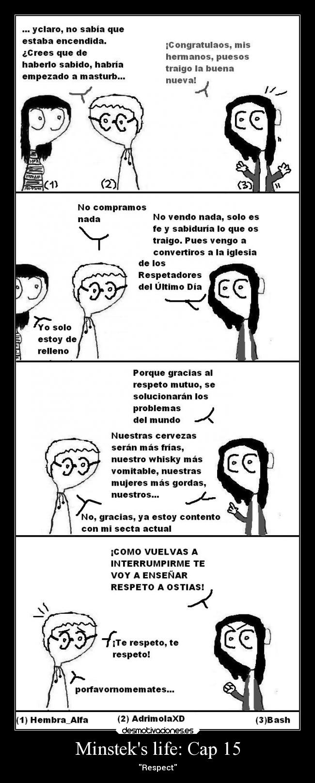 Minsteks life: Cap 15 - 