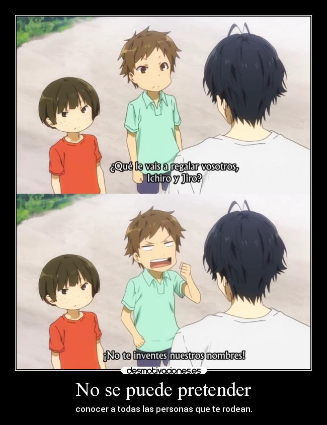 No se puede pretender - 