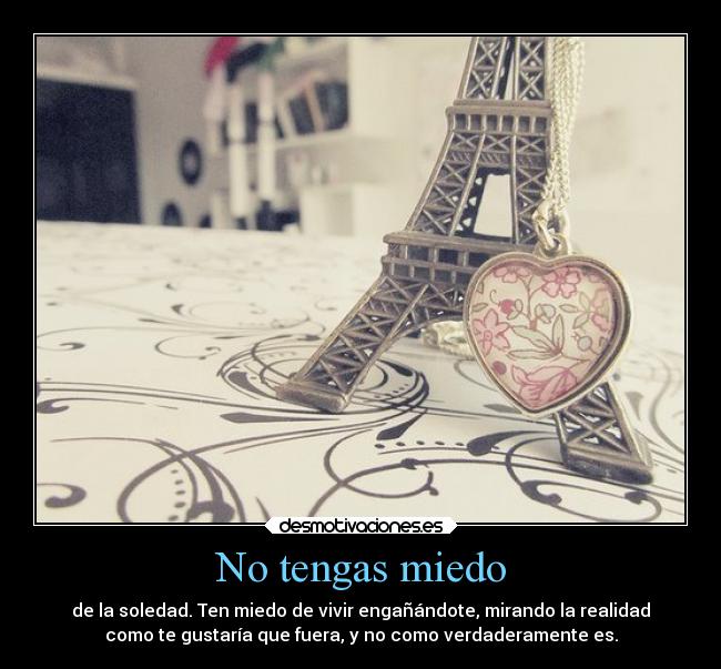 No tengas miedo - 
