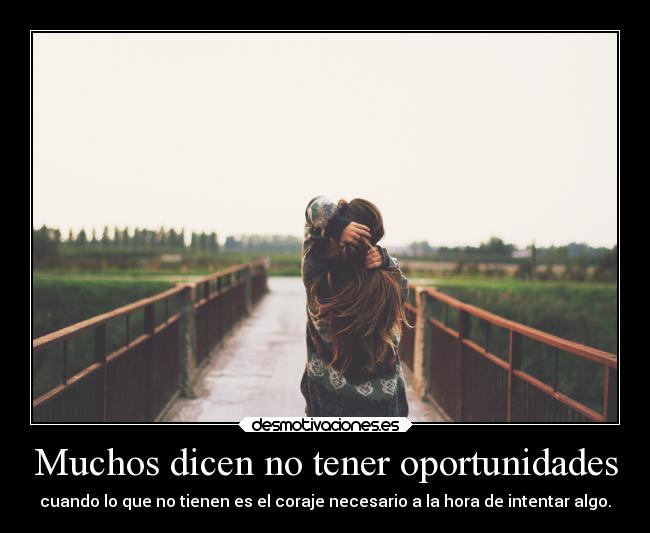 Muchos dicen no tener oportunidades - 