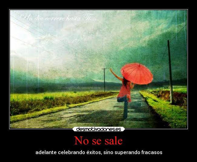 No se sale - 