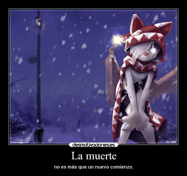 carteles muerte muerte anime comienzos desmotivaciones