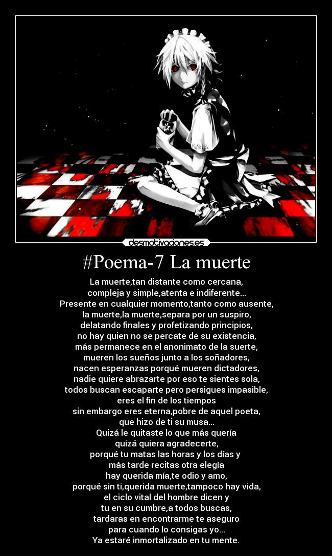 #Poema-7 La muerte -