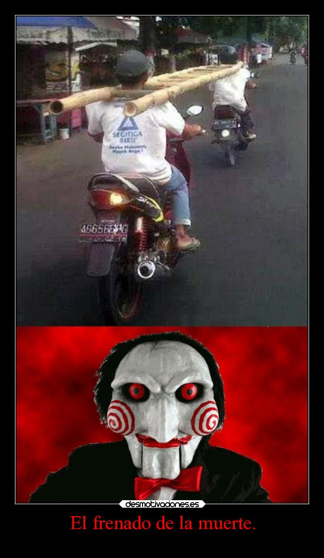 El frenado de la muerte. - 