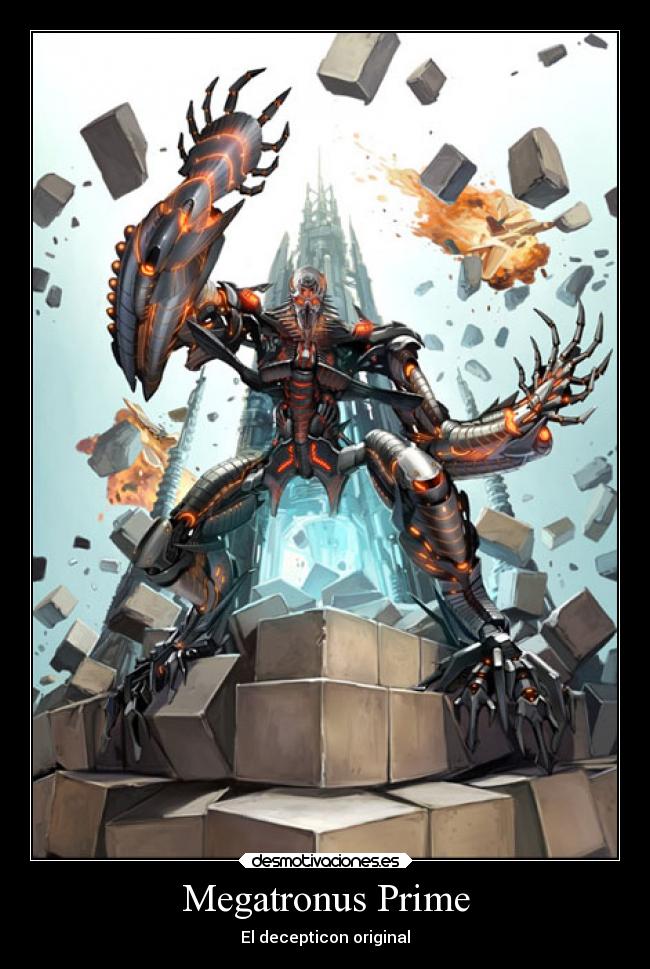 carteles muerte transformers decepticon prime destruccion desmotivaciones