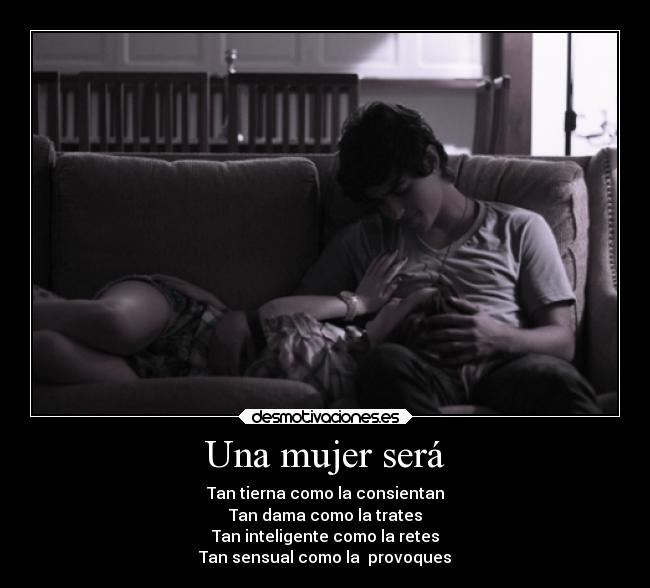 Una mujer será - 