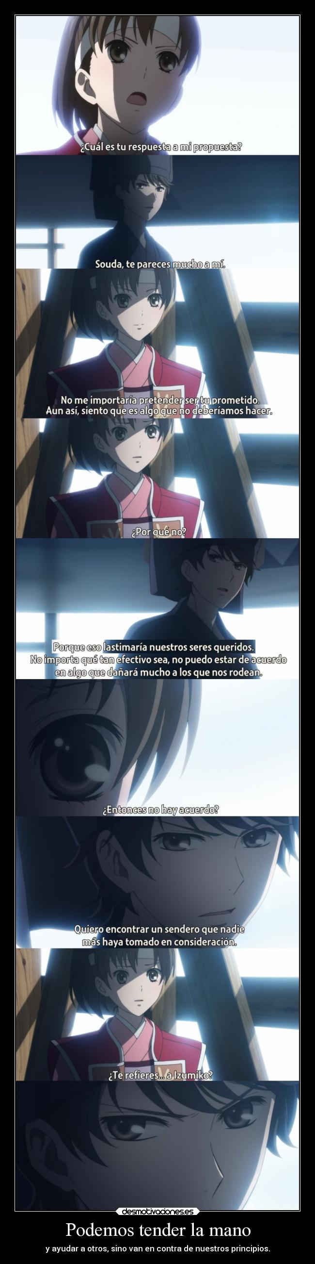 Podemos tender la mano -