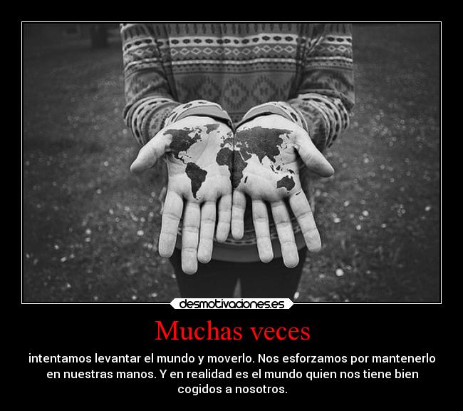 Muchas veces -