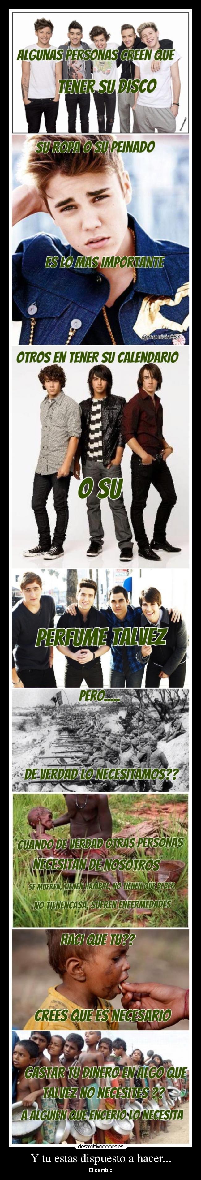 carteles mundo pensanmientos ytu desmotivaciones