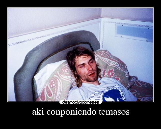 aki conponiendo temasos -
