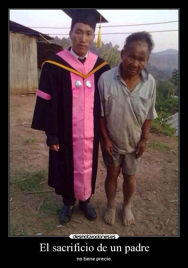 El sacrificio de un padre -