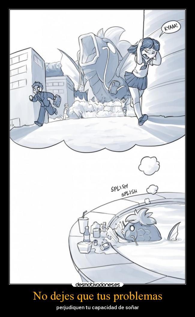 carteles problemas arte ayuda enfados sentimientos ideas odio obstaculos problemas pokemon devilbrigade magikarp suenos desmotivaciones