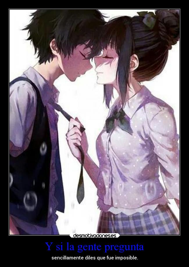 Y si la gente pregunta - sencillamente diles que fue imposible.