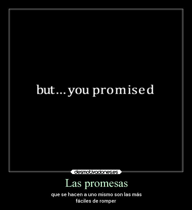 Las promesas - 