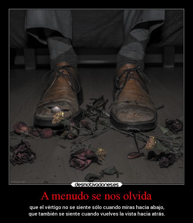 A menudo se nos olvida -