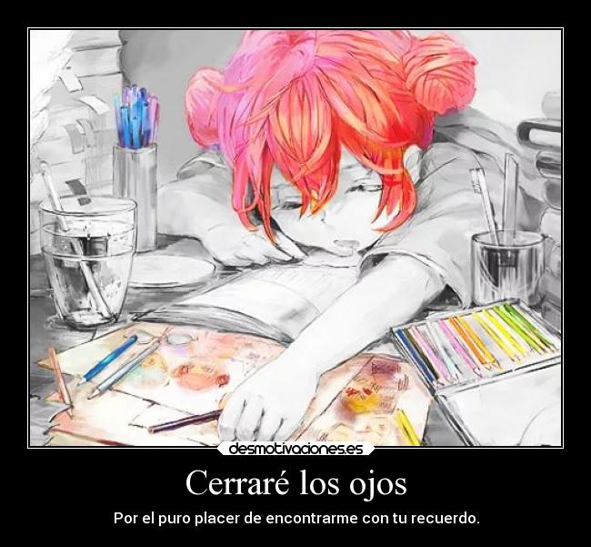Cerraré los ojos - 