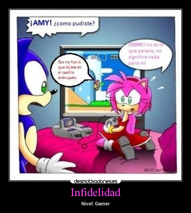 Infidelidad - Nivel: Gamer