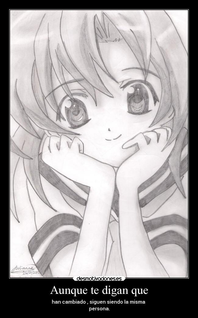 Aunque te digan que -