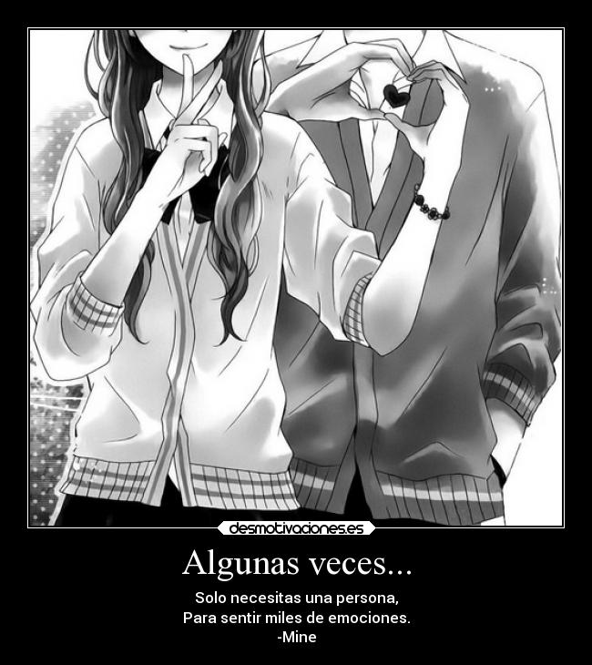 Algunas veces... - 