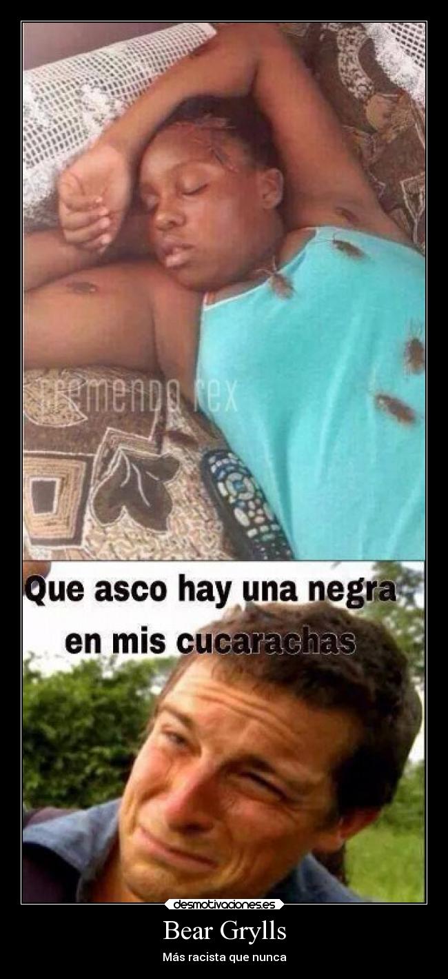 Bear Grylls - Más racista que nunca