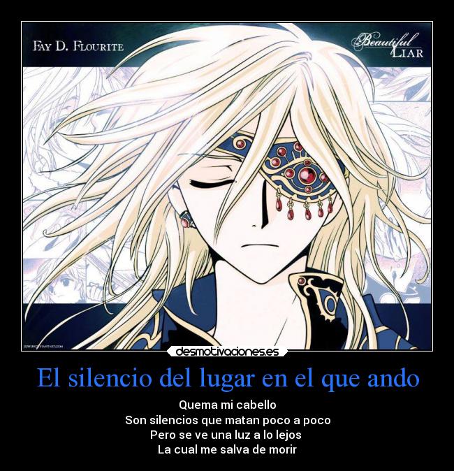 El silencio del lugar en el que ando - 