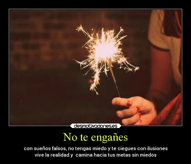 No te engañes - 
