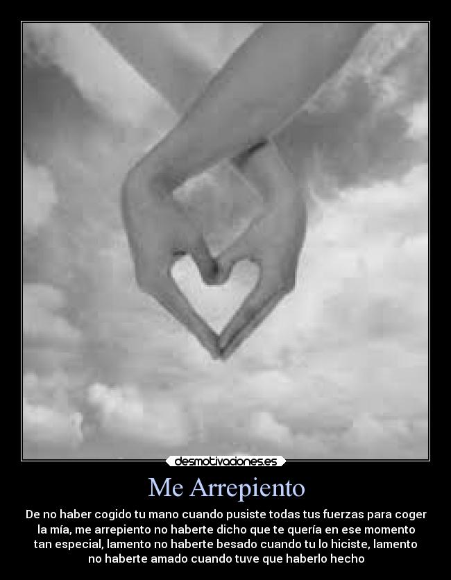 Me Arrepiento - 