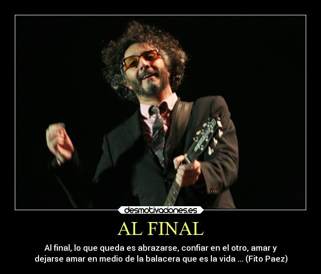 carteles vida amor final balacera fito paez desmotivaciones