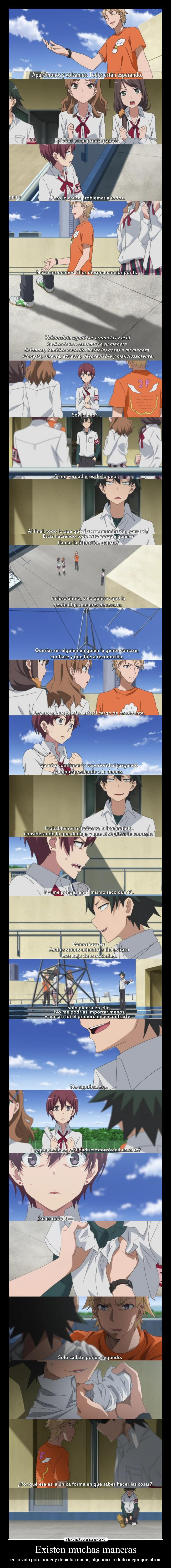 Existen muchas maneras - 