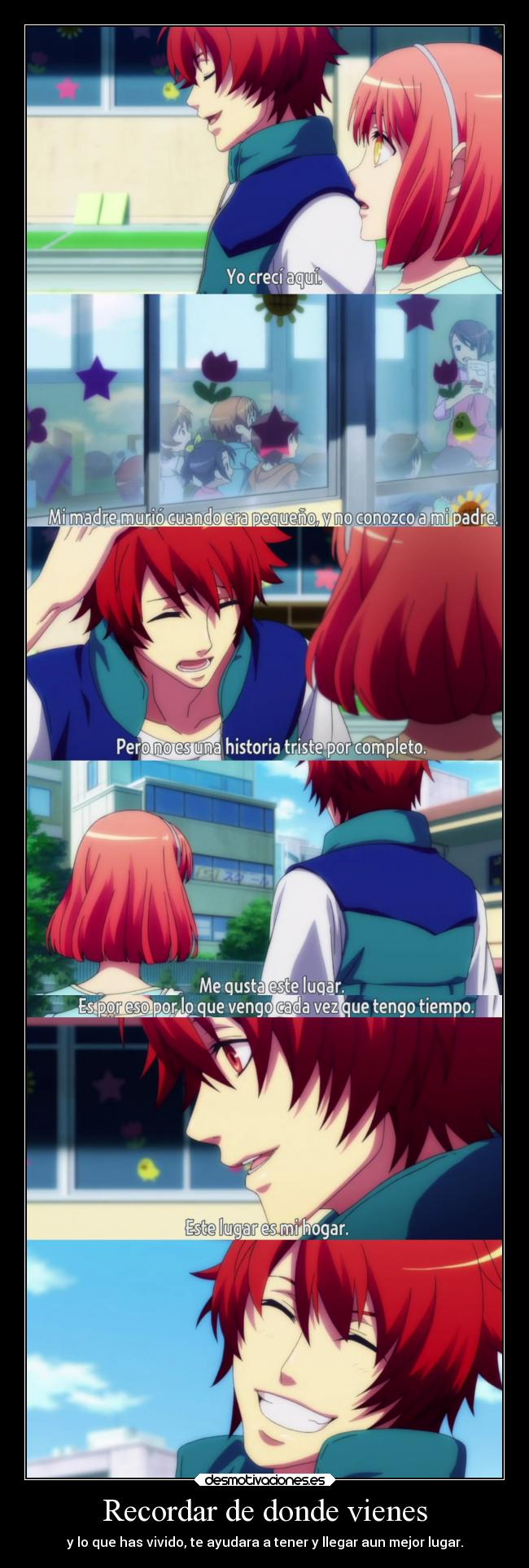 Recordar de donde vienes -