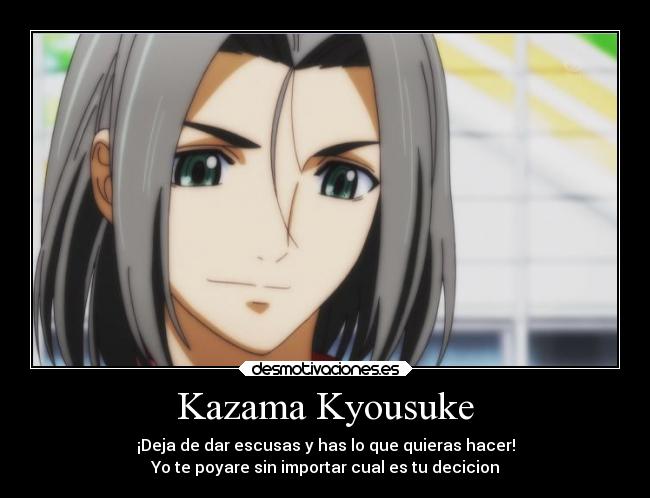 carteles vida anime kazama kyousuke manga kiminoirumachi desmotivaciones