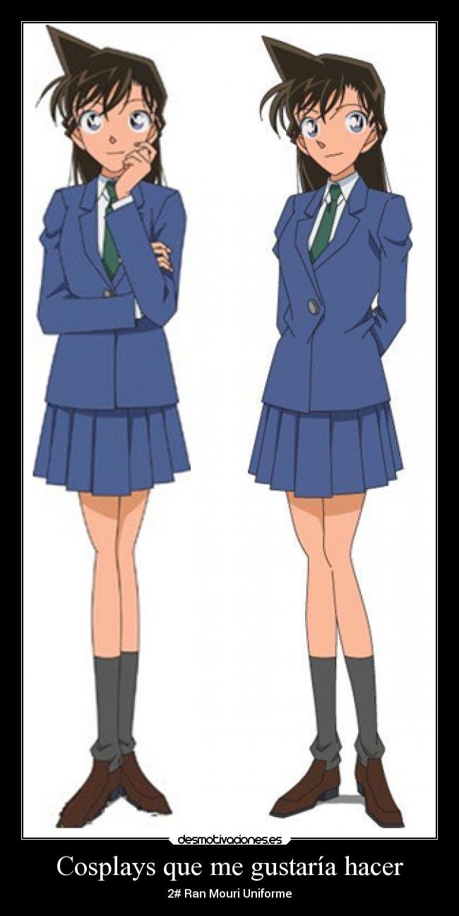 Cosplays que me gustaría hacer -