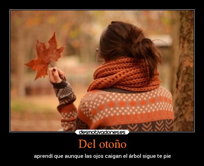 Del otoño -