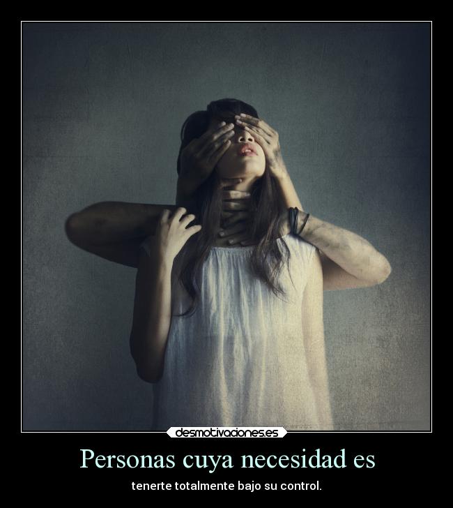 Personas cuya necesidad es - 