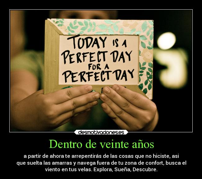 Dentro de veinte años -